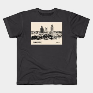 Mobile - Alabama Kids T-Shirt